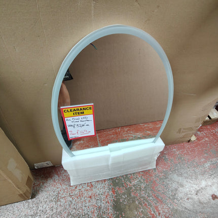 500X700mm Arc Oval Illuminated Mirror Clearance Mirror Waterworks Bathrooms 