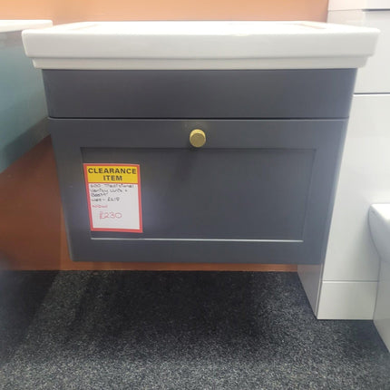 600 Traditional Vanity Soft Black Waterworks Bathrooms 