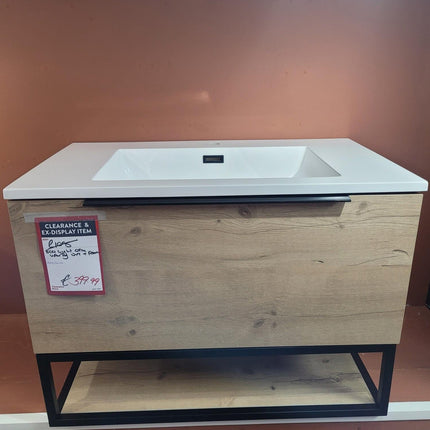 Ambiance 800mm Wall Hung Vanity Unit Clearance Vanity Unit Waterworks Bathrooms 