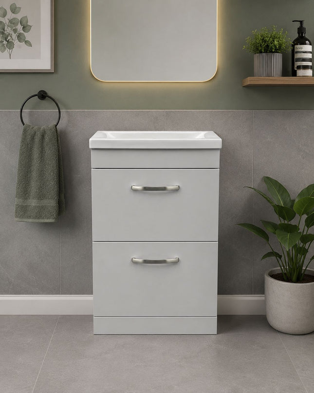 Athena 600 Vanity Unit & Basin Clearance Vanity Unit Waterworks Bathrooms 