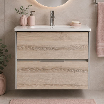 Avalon Metro 600 Wall Hung Vanity Unit & Basin Clearance Vanity Unit Waterworks Bathrooms 