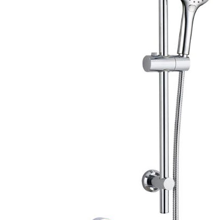 Bala Low Pressure High-Flow Riser Kit - Chrome Exposed Shower Waterworks Bathrooms 