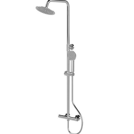Bar Valve & Rigid Riser KitMin 0.5 Bar Exposed Shower Waterworks Bathrooms 