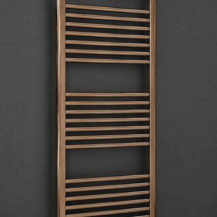 Bronze Heated Towel Rail 1600 x 500 Clearance Heating Waterworks Bathrooms 