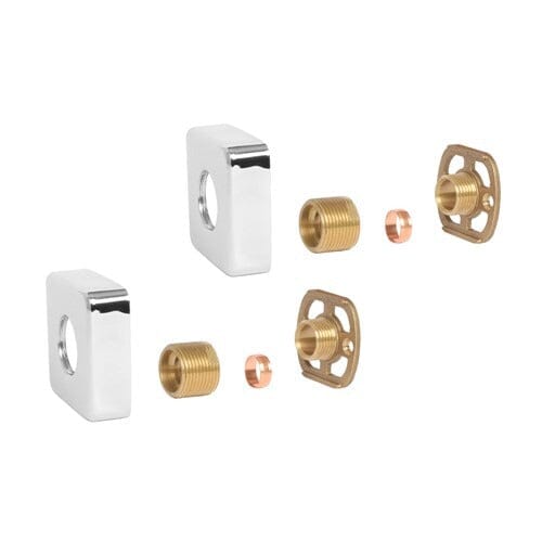 Chrome Easy Fix Bar Shower Fixing Kit Square Waterworks Showers Waterworks Bathrooms 