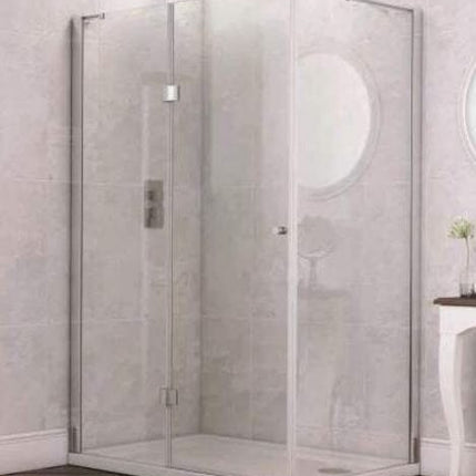 Cubico Genoa 800 Frameless Pivot Door For Recess Shower Door Cubico 