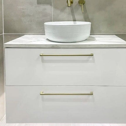 Ex-Display Novum Tranquil 800 Wall Hung Vanity Unit - White Clearance Vanity Unit Waterworks Bathrooms 