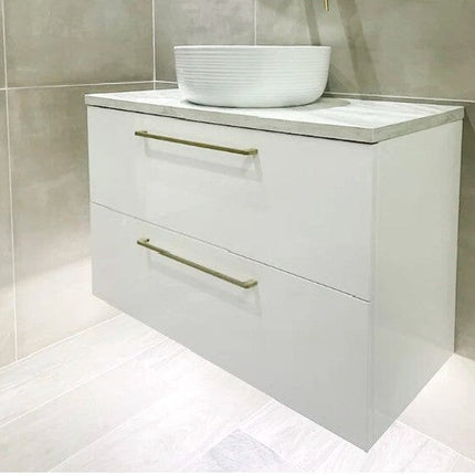 Ex-Display Novum Tranquil 800 Wall Hung Vanity Unit - White Clearance Vanity Unit Waterworks Bathrooms 