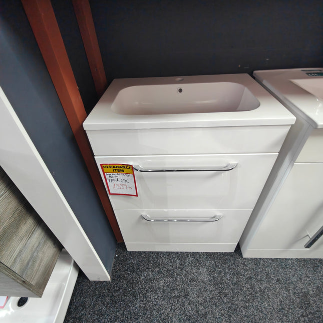 Ezra 600mm Floor Standing Vanity Unit & Basin Clearance Vanity Unit Waterworks Bathrooms 