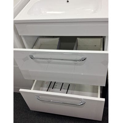 Ezra 600mm Floor Standing Vanity Unit & Basin Clearance Vanity Unit Waterworks Bathrooms 