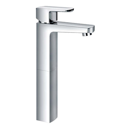 Flova Dekka tall 320mm mono basin mixer with slotted clicker waste set Basin Taps Flova 