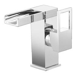 INAQUA Waterfall Basin Mixer c/w Clicker Waste Clearance Taps Waterworks Bathrooms 