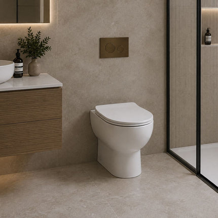 Ivo Back to wall Pan and seat Clearance Toilet Waterworks Bathrooms 
