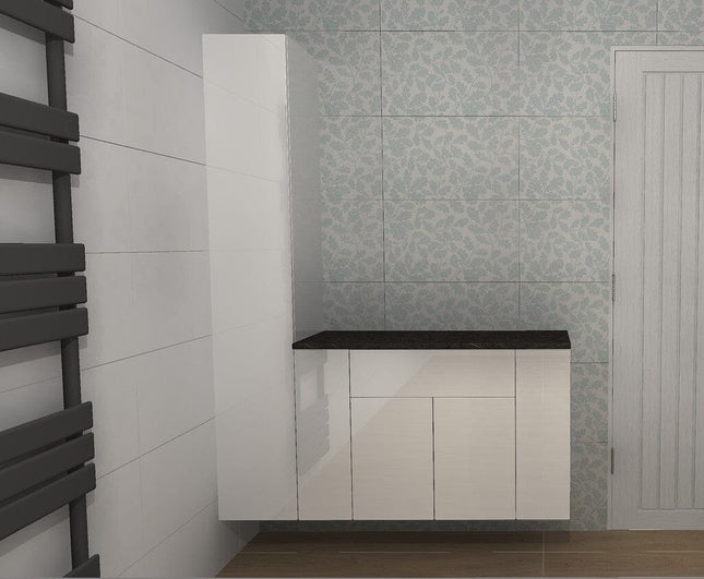 JJO Fitted Furniture set Standard Depth Clearance Vanity Unit Waterworks Bathrooms 