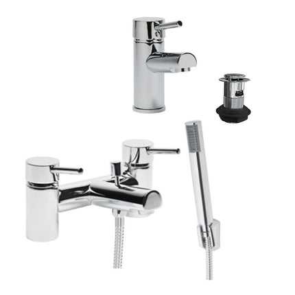 Joy Basin Mixer & Bath Shower Mixer Tap Pack Tap Pack Roper Rhodes 