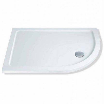 MX Elements MX Elements 1100 x 900 Offset Quadrant Right Han Shower Tray MX 