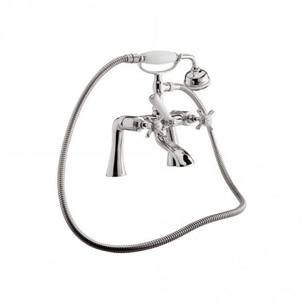 Nuie Beaumont Crosshead 3/4" Bath Shower Mixer Bath Taps Ultra 