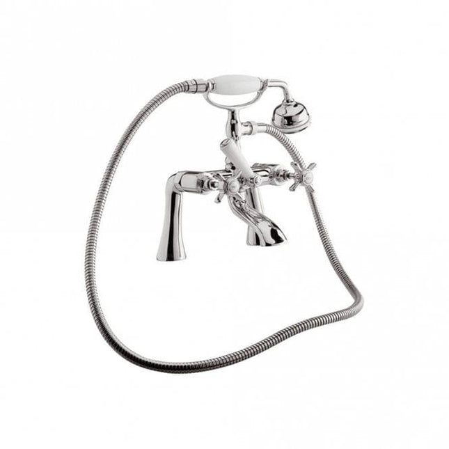 Nuie Beaumont Crosshead 3/4" Bath Shower Mixer Bath Taps Ultra 