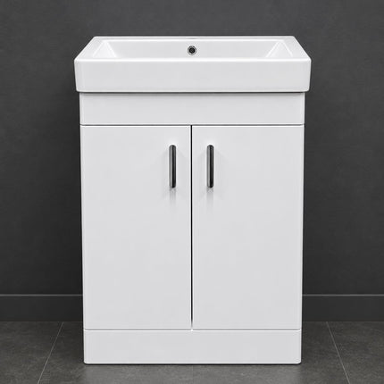 Ocean 600 Floorstanding Vanity Unit & Basin Clearance Vanity Unit Waterworks Bathrooms 