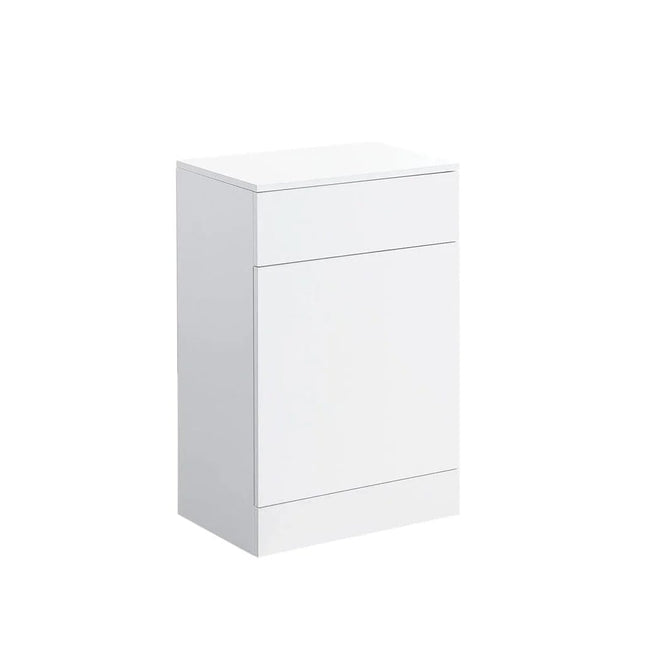 Pearl 600mm WC Unit White Waterworks Vanity Units Waterworks Bathrooms 
