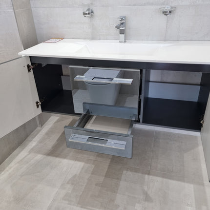 PELIPAL - Leonardo Vanity Unit & Mirror Cabinet Bundle Clearance Vanity Unit Waterworks Bathrooms 