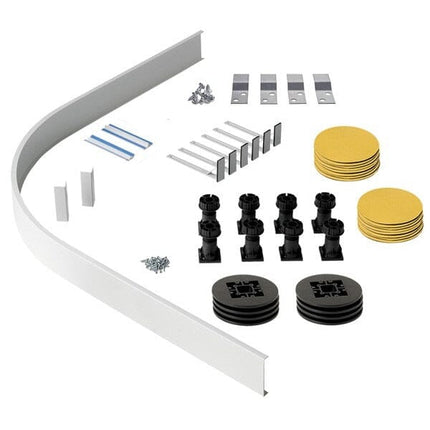 Quadrant and Offset Quadrant - Panel kit up to 1200mm Waterworks Shower Trays Waterworks Bathrooms 