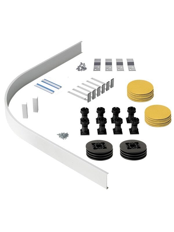 Quadrant and Offset Quadrant - Panel kit up to 1200mm Waterworks Shower Trays Waterworks Bathrooms 