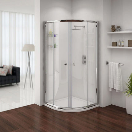 Quatro 900 x 900 Quad 4mm Shower Door Waterworks Bathrooms 