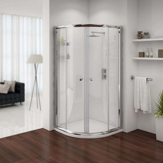 Quatro 900 x 900 Quad 4mm Shower Door Waterworks Bathrooms 
