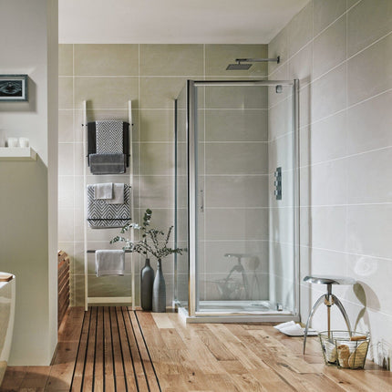 Savio 6mm Pivot Door 800 mm Waterworks Bathrooms 