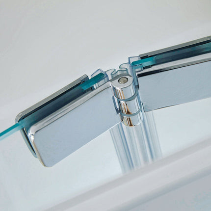 SCUDO Bifold Semi Frameless Door 760mm *EX-DISPLAY* Clearance Shower Enclosure Scudo 