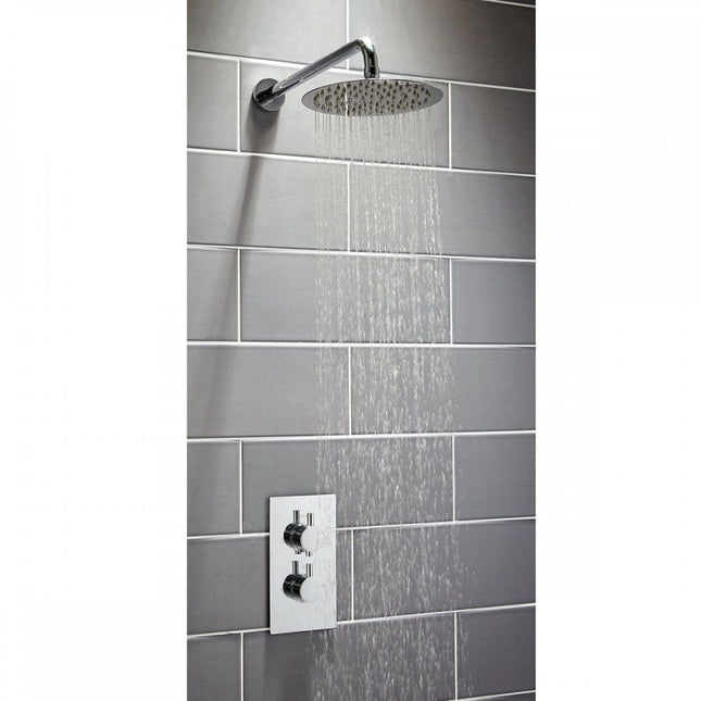 Scudo Round Fixed Head 400mm Shower Head Scudo 
