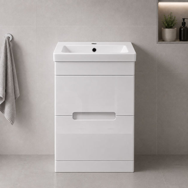 Selkirk 600 Vanity Unit & Basin Clearance Vanity Unit Waterworks Bathrooms 