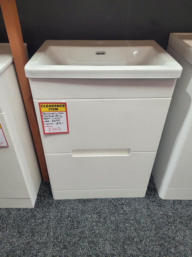 Selkirk Basin and Vanity Unit Clearance Vanity Unit Waterworks Bathrooms 