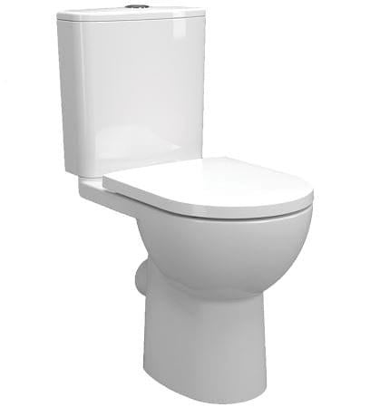 Siena Comfort Height c/c Toilet inc Soft Close Seat Toilet Bathrooms at Unit 5 