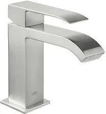 Single lever washbasin mixer with cascade cast spout Clearance Taps Tres 