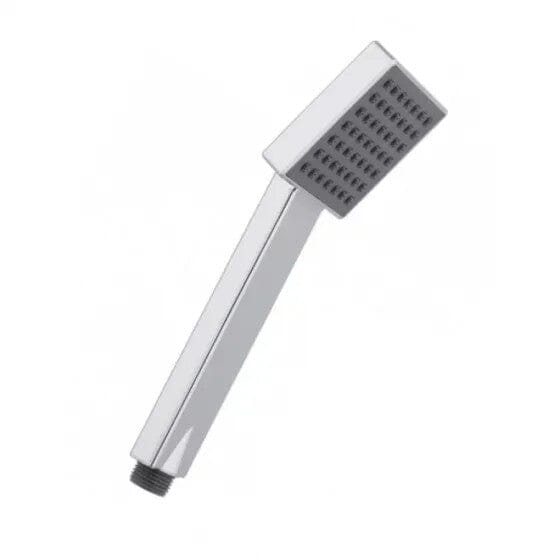 Single Mode Square Handset Retail Blister - Chrome Waterworks Showers Waterworks Bathrooms 
