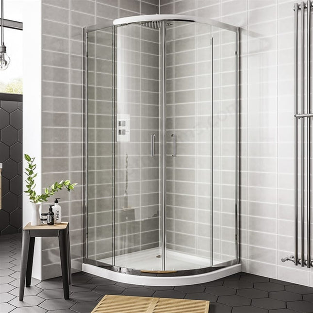 SPRING 8 - 900 DOUBLE DOOR QUADRANT Clearance Shower Enclosure Bathrooms at Unit 5 