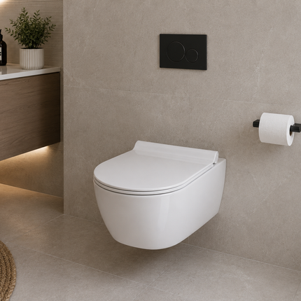 GSI Pura Wall Hung Pan and Seat