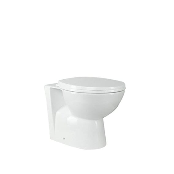 U5T-07-89 Trade Contract Back to Wall Toilet & Soft Close Seat Toilets Waterworks Bathrooms 