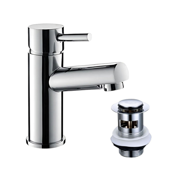 U5T-243-36 Chrome Low Pressure Basin Mono & Clic Waste Waterworks Taps Waterworks Bathrooms 