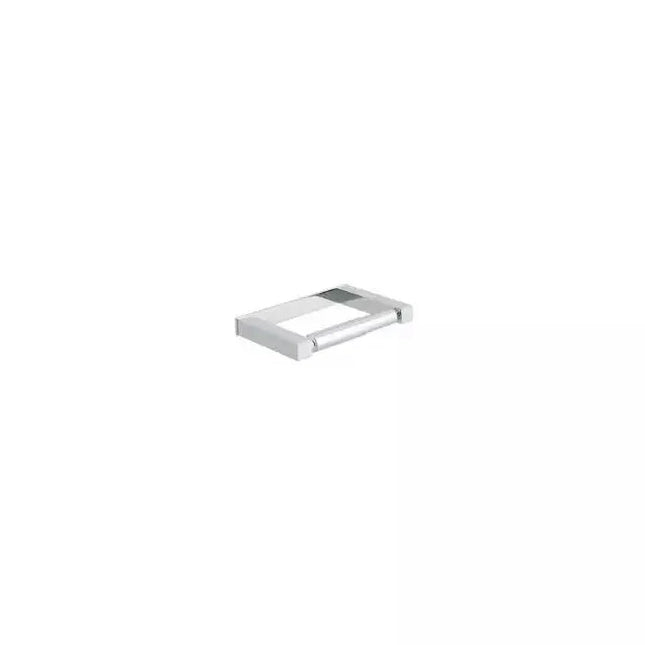 VADO Square Covered Toilet Paper Holder Accessory Waterworks Bathrooms 
