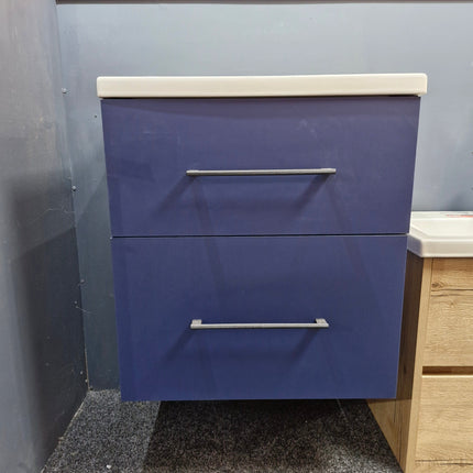 VANITY UNIT 60 MIDNIGHT BLUEClearance Items are subject to Clearance Vanity Unit Bathrooms at Unit 5 