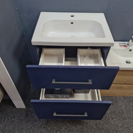 VANITY UNIT 60 MIDNIGHT BLUEClearance Items are subject to Clearance Vanity Unit Bathrooms at Unit 5 