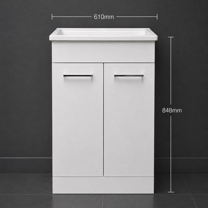 Viglio 600 Vanity Unit & basin Clearance Vanity Unit Waterworks Bathrooms 
