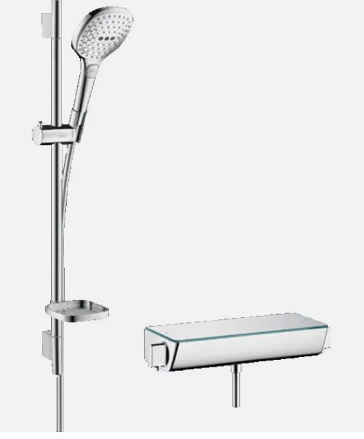 XX ShowerTablet 300 Combi 650mm wh/chr. Exposed Shower Waterworks Bathrooms 