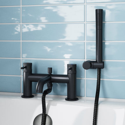 Core Deck Mounted Bath Shower Mixer Island Bathrooms 
