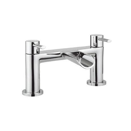 Crosswater Flume Bath Filler Dual Lever Bath Filler Crosswater 