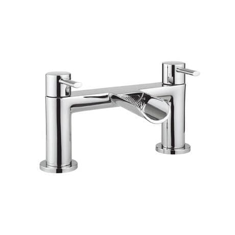 Crosswater Flume Bath Filler Dual Lever Bath Filler Crosswater 