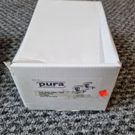 DV8 Bath Pillar Taps (Pair) Bath Filler Pura 